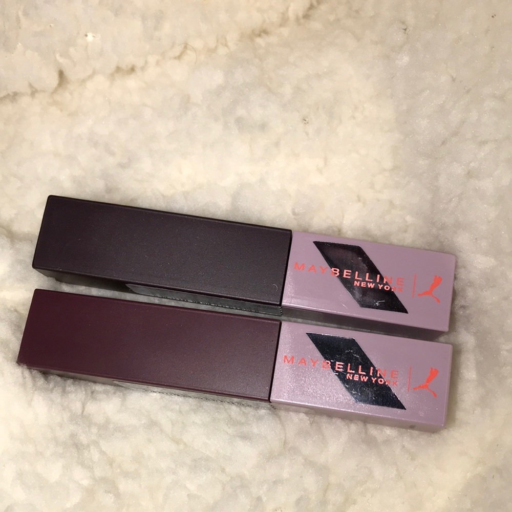 Maybelline and puma Collab liquid lipsticks